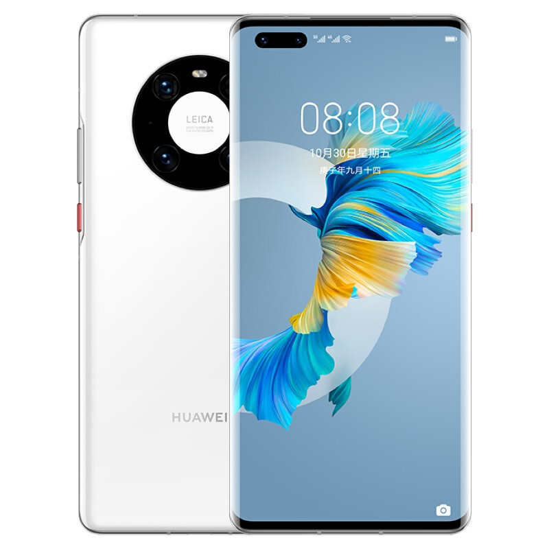 Original Huawei Mate 40 Pro 5G Mobile Phone 8GB RAM 128GB 256GB ROM Kirin 9000 50MP NFC IP68 4400mAh Android 6.76" OLED Full Screen Fingerprint I