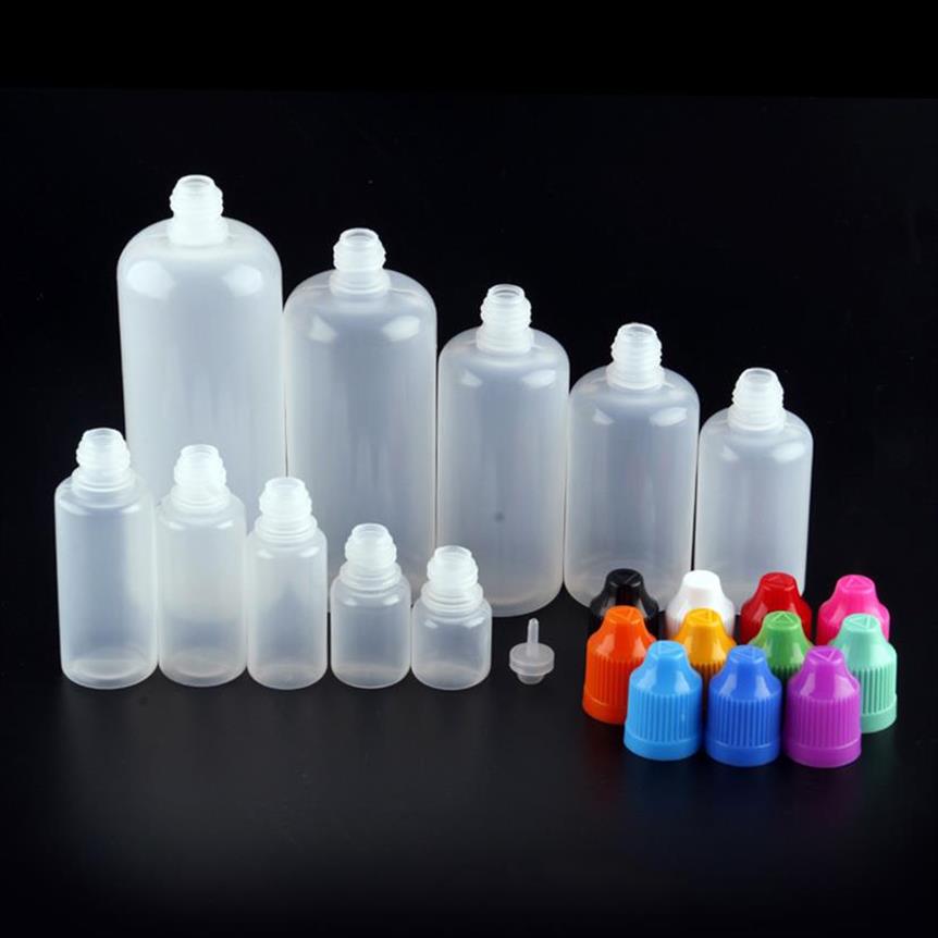 

E Cig E-juice E-liquid Empty Oil Bottle Plastic Dropper Bottles 3ml 5ml 10ml 15ml 20ml 30ml 50ml 100ml 120ml With Childproof Cap Wholesalea02