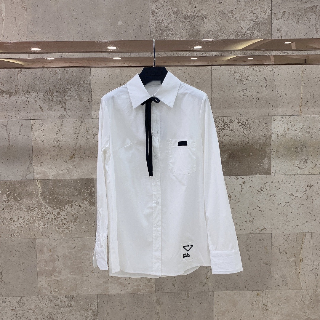 2021 spring new casual loose thin versatile Lapel bow age reducing long sleeve embroidered white shirt
2021 spring new casual loose thin versatile Lapel bow age reducing long sleeve embroidered white shirt
