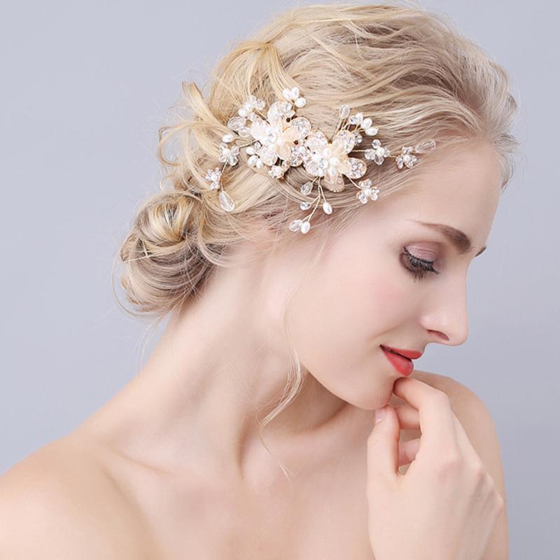 Headpieces Silver Color Pearl Rhinestone Wedding Hair Combs Bridal Accessories For Women Bride Jewelry Flower Party Hairpin Gift
Headpieces Silver Color Pearl Rhinestone Wedding Hair Combs Bridal Accessories For Women Bride Jewelry Flower Party Hairpin Gift