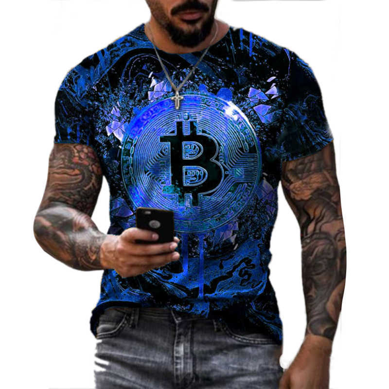 Bitcoin RevoluIon shir CRYPTO SHIRT - CURRENCY T-SHIRT Cool Casual pride men Unisex Fashion 210629