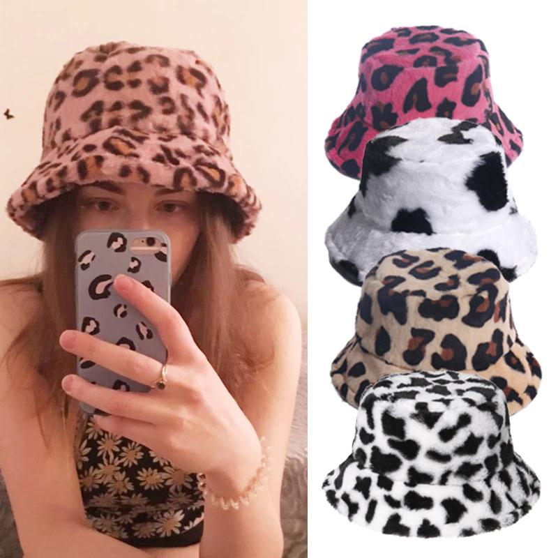 Wide Brim Hats 2021 Winter Leopard Panama Hat For Women Faux Fur Bucket Cow Print Plush Velvet Warm Fisherman Vacation Cap, Color
Wide Brim Hats 2021 Winter Leopard Panama Hat For Women Faux Fur Bucket Cow Print Plush Velvet Warm Fisherman Vacation Cap, Color