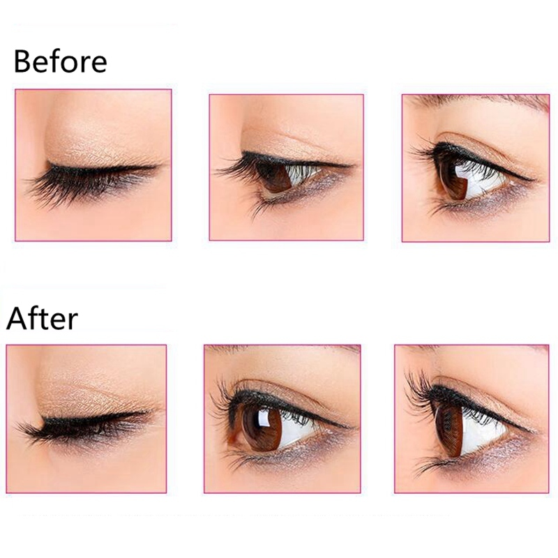 Stainless Steel Gradient Eyelash Curler Local Eye lash Curler Heart Colorful Eyelash Clip Makeup Tools Beauty Tool