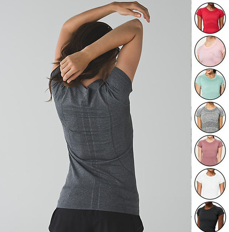 Lu Yoga Womens lulu Swiftly Shirts Tech T shirt Short Sleeve Crew 2.0 t-shirts tshirt Sport Outdoor Outfit
Lu Yoga Womens lulu Swiftly Shirts Tech T shirt Short Sleeve Crew 2.0 t-shirts tshirt Sport Outdoor Outfit