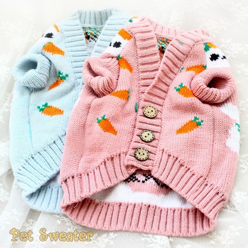 Dog Apparel Sweater Pet Clothes Adorable Soft Knitwear Fashion Fake Cardigan Carrot Rabbit Holiday Party Spring Autumn Happy Walking, Camel
Dog Apparel Sweater Pet Clothes Adorable Soft Knitwear Fashion Fake Cardigan Carrot Rabbit Holiday Party Spring Autumn Happy Walking, Camel
