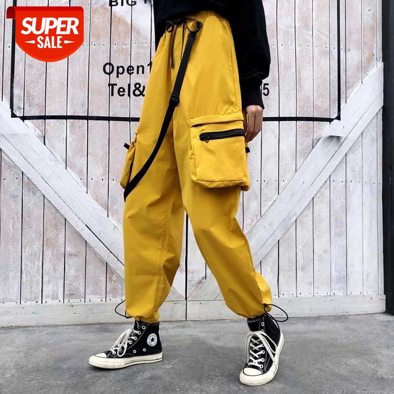 Women's Hip Hop Pants female Ribbon Cargo Pants for Women Spring Harajuku BF women's Trousers Big Pocket #1b7q, Black;white
Women's Hip Hop Pants female Ribbon Cargo Pants for Women Spring Harajuku BF women's Trousers Big Pocket #1b7q, Black;white