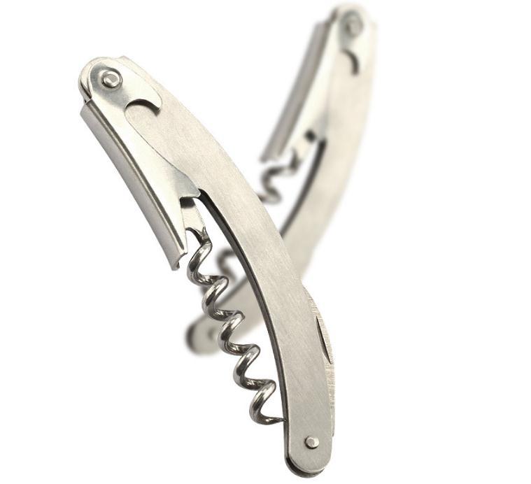 200pcs Personalized Wedding Favor Souvenir Custom Corkscrew Wine Opener Beer Bottle Opener Free Engraving Party Gift Wholesale