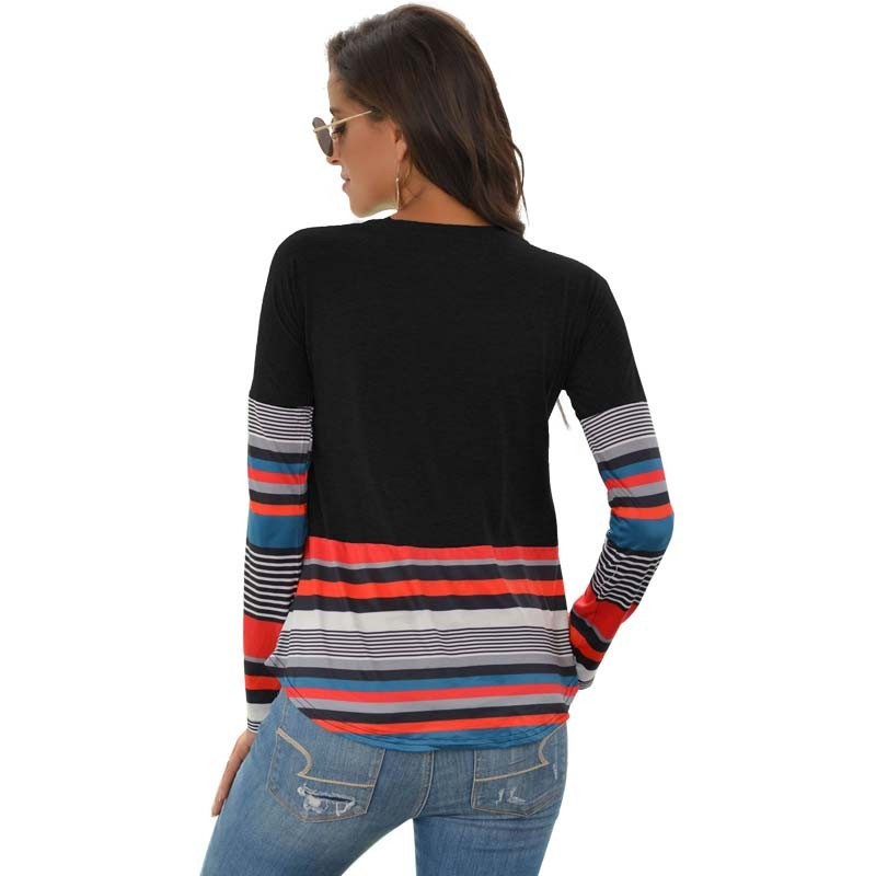 2021 New Autumn Striped t Women O-neck Long Sleeve Plus Size Vintage T-shirt Tops Casual Streetwear Fashion Tee Shirt Femme 28h8, Burgundy
2021 New Autumn Striped t Women O-neck Long Sleeve Plus Size Vintage T-shirt Tops Casual Streetwear Fashion Tee Shirt Femme 28h8, Burgundy