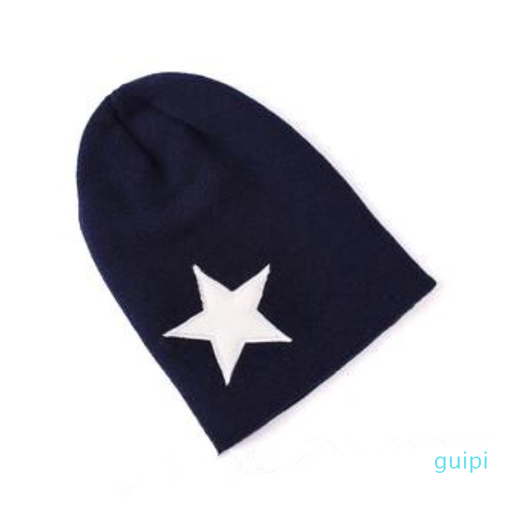 New Autumn winter Unisex hats five-pointed star wool knit hip-hop hat cap beanies for men women Lovers