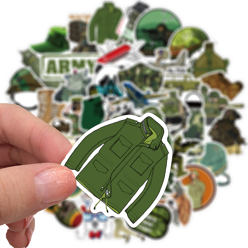 Laptop War Soldier Stickers Military Dog Uniform Graffiti Decals For Helmet Car Motorcycle Luggage Phone Scooter Fridge Toys Gift Decoration