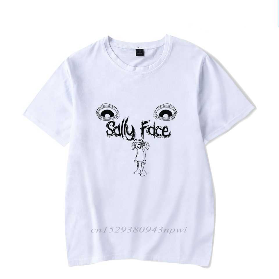 The T-Shirts Sally face Men/Male Summer Fashion cotton Hip Hop Short sleeve Tops cool shirt 210629