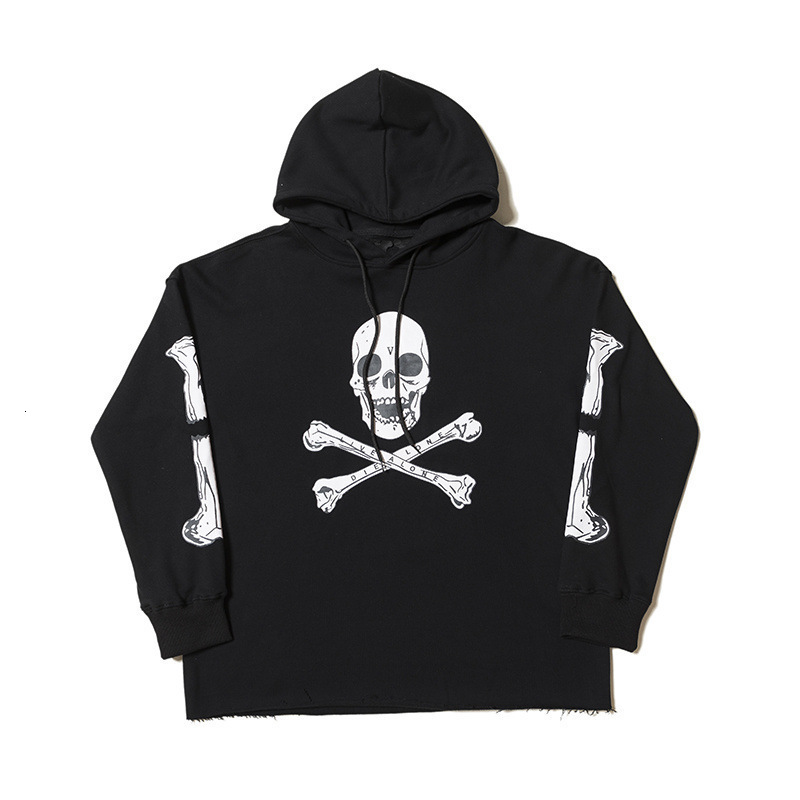 Sweater Hoodie Fleeces New products in autumn and winter big V series personalized Skull Pattern hooded sweater coat fashion brand, Black
Sweater Hoodie Fleeces New products in autumn and winter big V series personalized Skull Pattern hooded sweater coat fashion brand, Black