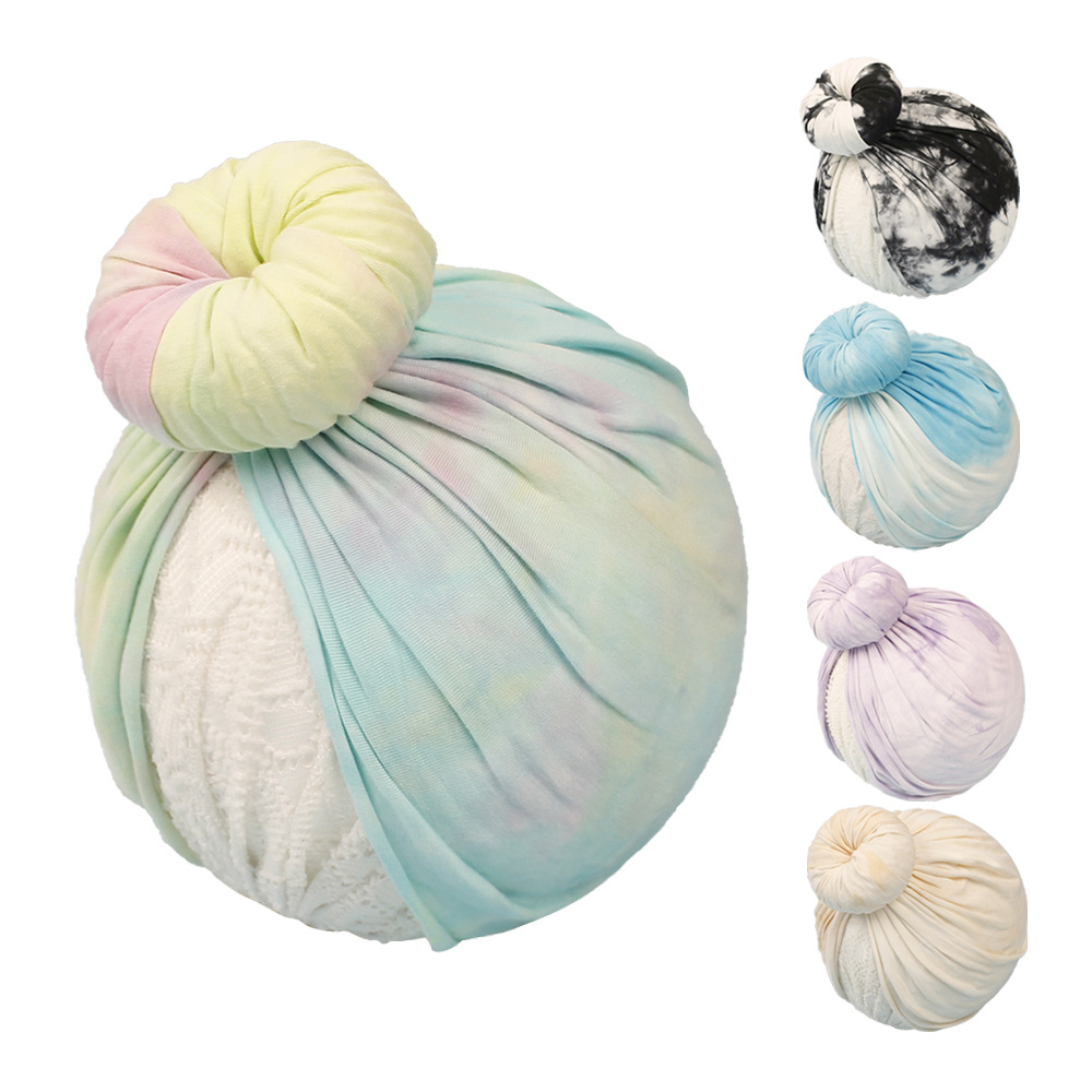 Baby Hat Bohemia Tie Dye With Big Knot Turban Newborn India Beanie Headband Headwrap, Mix randomly
Baby Hat Bohemia Tie Dye With Big Knot Turban Newborn India Beanie Headband Headwrap, Mix randomly