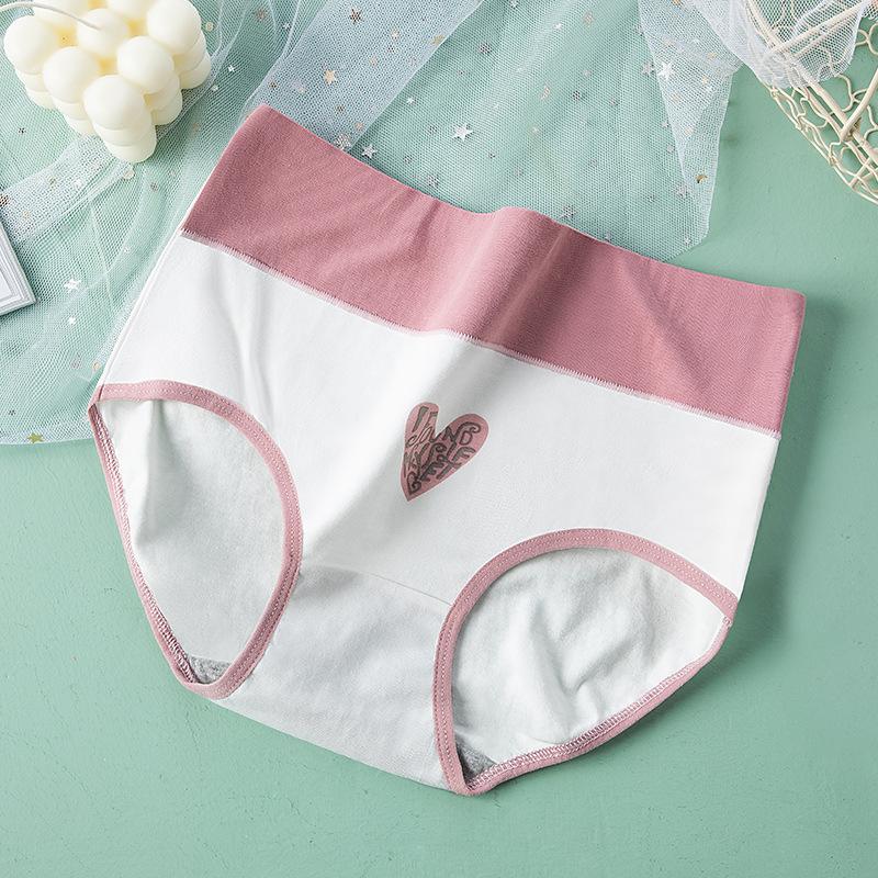 Women's Panties Girl Cute Printing Sweet Style Briefs Traceless Cotton Crotch Abdomen Large Size Underpants Intimate Breathable Knickers, Striped heart
Women's Panties Girl Cute Printing Sweet Style Briefs Traceless Cotton Crotch Abdomen Large Size Underpants Intimate Breathable Knickers, Striped heart