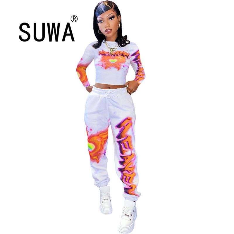 Sexy Women Sets Tracksuit Two Pieces Outfits Long Sleeve Crop Top Pants Gym Fitness Workout Clothes for Woman Sports Suit 210525, Fuchsia
Sexy Women Sets Tracksuit Two Pieces Outfits Long Sleeve Crop Top Pants Gym Fitness Workout Clothes for Woman Sports Suit 210525, Fuchsia
