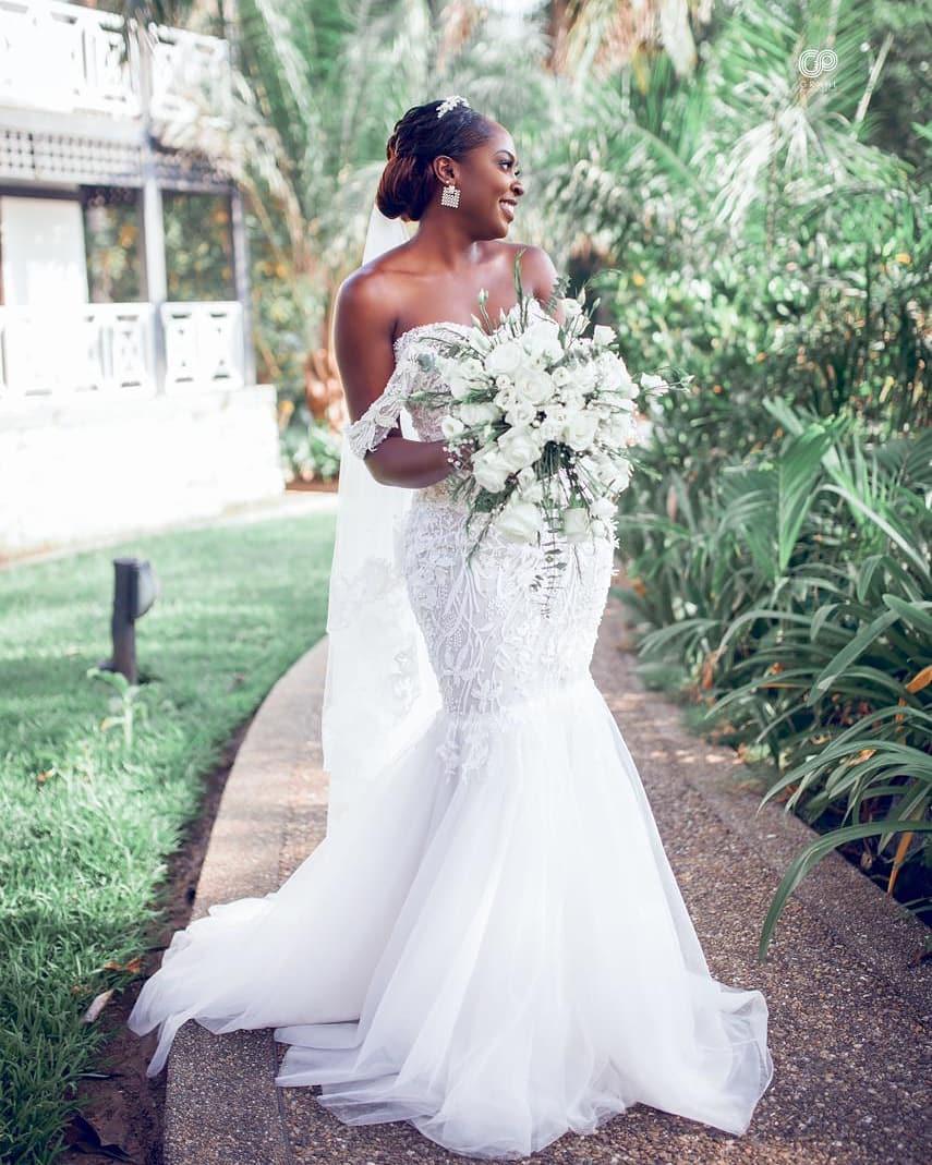 african mermaid wedding dresses plus size off shoulder tulle vestidos de novia lace appliques bridal gowns