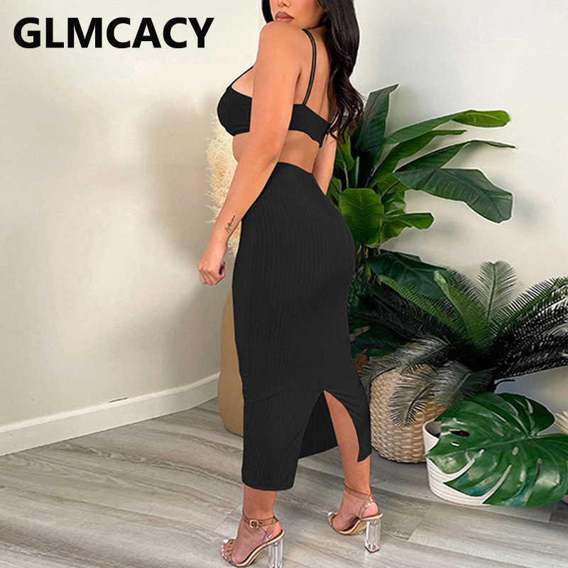 Spaghetti Strap Backless Slim Bodycon Dress Elegant Evening Party Dress 210702