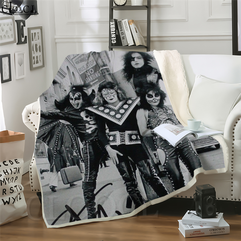 CLOOCL Kiss Band 3D Print Harajuku Conditioning Blanket Sofa Teens Bedding Throw Blankets Plush Quilt
CLOOCL Kiss Band 3D Print Harajuku Conditioning Blanket Sofa Teens Bedding Throw Blankets Plush Quilt