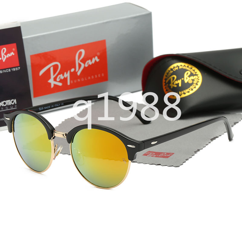 Classic Round Sunglasses Brand Design UV400 Eyewear Metal Gold Frame Sun Glasses Men Women Mirror 2022 Sunglasses Polaroid glass Lens, White;black
Classic Round Sunglasses Brand Design UV400 Eyewear Metal Gold Frame Sun Glasses Men Women Mirror 2022 Sunglasses Polaroid glass Lens, White;black