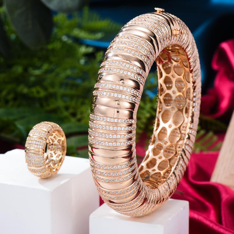 Earrings & Necklace Missvikki Luxury Vintage Golden Big Round Noble Bridal Bangle Ring Sets For Women Wedding Full CZ Bracelet, Silver
Earrings & Necklace Missvikki Luxury Vintage Golden Big Round Noble Bridal Bangle Ring Sets For Women Wedding Full CZ Bracelet, Silver