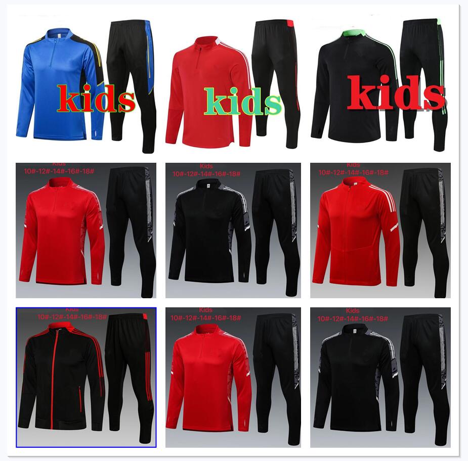 2021 2022 RONALDO Soccer Training Suits jacket Pre Match Kids tracksuit set 21 22 SANCHO RASHFORD POGBA B. FERNANDES LINGARD MANCHESter football jogging 888, Black
2021 2022 RONALDO Soccer Training Suits jacket Pre Match Kids tracksuit set 21 22 SANCHO RASHFORD POGBA B. FERNANDES LINGARD MANCHESter football jogging 888, Black