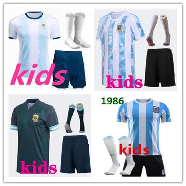 kids kit 20/21 Copa America Argentina Home soccer jersey Camisetas de futbol MESSI DYBALA football shirt uniform, 2020
kids kit 20/21 Copa America Argentina Home soccer jersey Camisetas de futbol MESSI DYBALA football shirt uniform, 2020