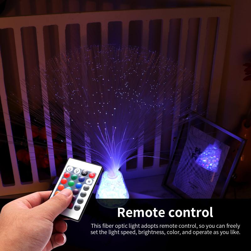 Night Lights Fiber Optic Fountain Light Soothing Mood Fancy Lamp With Remote Control For Party Decoration
Night Lights Fiber Optic Fountain Light Soothing Mood Fancy Lamp With Remote Control For Party Decoration