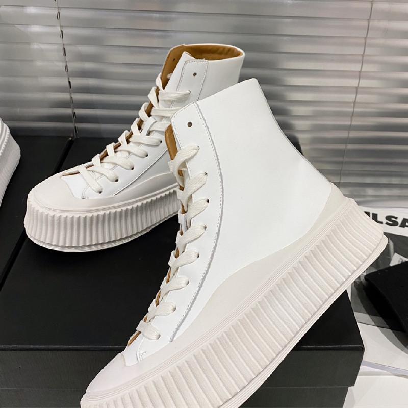 Boots Cassual Platform Shoes Lace Up Ankle Biker Botas De Mujer Motorcycle Chaussure Femme Combat Sapatos Femininos Thick Heels, As show
Boots Cassual Platform Shoes Lace Up Ankle Biker Botas De Mujer Motorcycle Chaussure Femme Combat Sapatos Femininos Thick Heels, As show