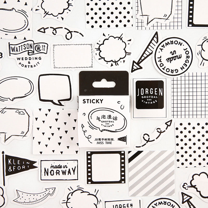 3Pieces/Lot 45pcs/box Cartoon Black and White Bubble Decorative Adhesive Tape Masking Tape For Stickers Scrapbooking DIY Stationery Tape
3Pieces/Lot 45pcs/box Cartoon Black and White Bubble Decorative Adhesive Tape Masking Tape For Stickers Scrapbooking DIY Stationery Tape