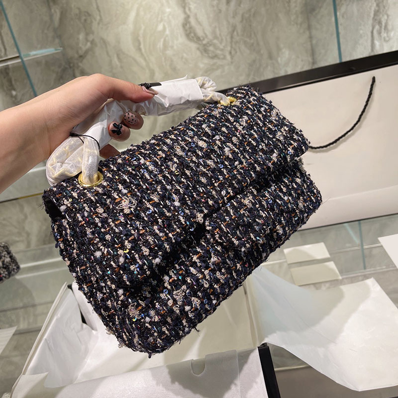 designer Autumn Womens Tweed Bags Linen Quilted Designer Chain Crossbody Shoulder Serial Number Sequin Large Capacity Lady
designer Autumn Womens Tweed Bags Linen Quilted Designer Chain Crossbody Shoulder Serial Number Sequin Large Capacity Lady