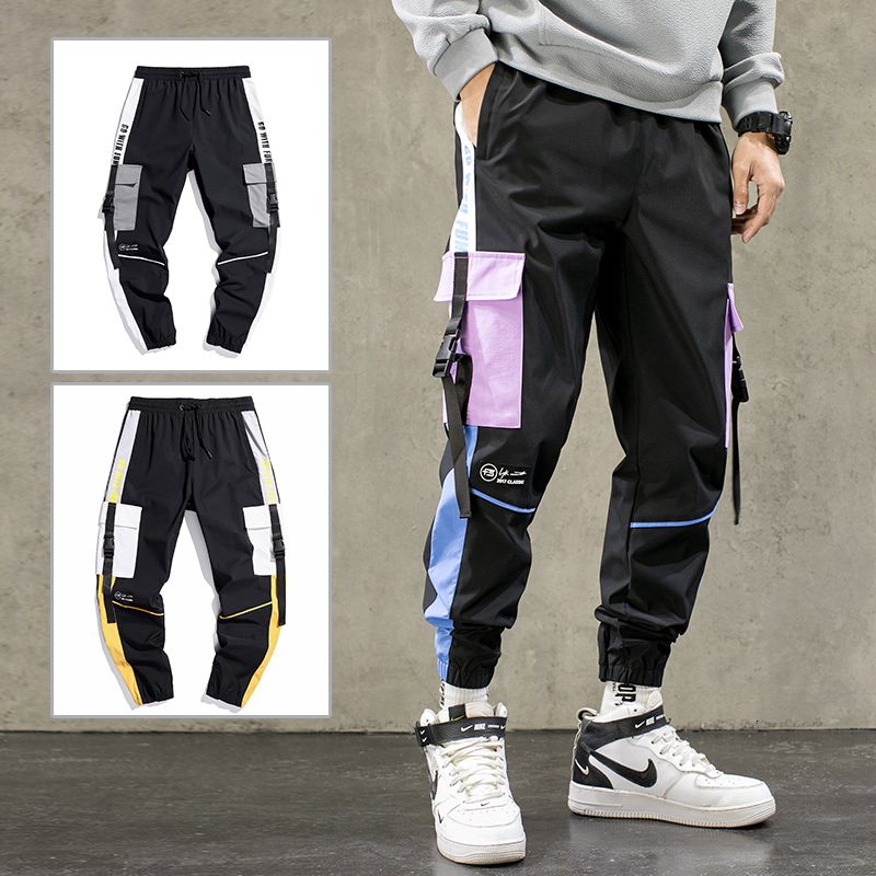 New Hip Hop Ribbons Cargo Joggers Pants Streetwear Men 2021 Fashion Elastic Waist Mens Casual Trousers Sweatpants Tbjx Mahu, Purple
New Hip Hop Ribbons Cargo Joggers Pants Streetwear Men 2021 Fashion Elastic Waist Mens Casual Trousers Sweatpants Tbjx Mahu, Purple