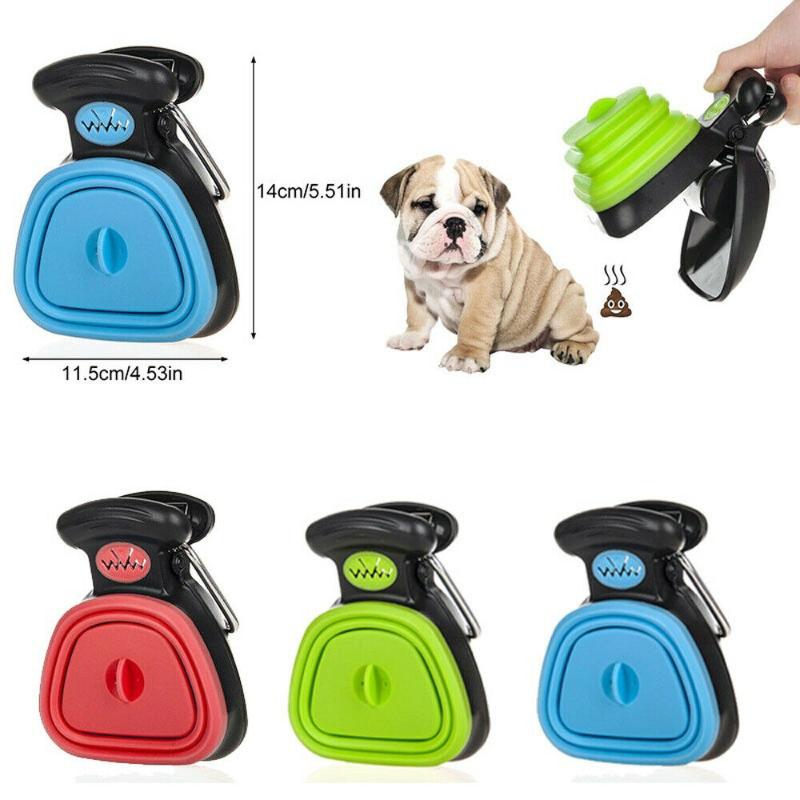 Dog Pet Travel Foldable Pooper Scooper With 1 Roll Decomposable Bags Poop Scoop Clean Pick Up Excreta Cleaner & Outdoors
Dog Pet Travel Foldable Pooper Scooper With 1 Roll Decomposable Bags Poop Scoop Clean Pick Up Excreta Cleaner & Outdoors