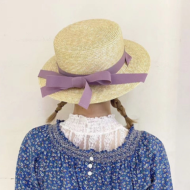 2021 New Fashion Women Short Wide Brim Straw Puple Lace Up Boater Bowknot Band Summer Beach Hat Ladies Derby Holidayhat 2gpc, Beige
2021 New Fashion Women Short Wide Brim Straw Puple Lace Up Boater Bowknot Band Summer Beach Hat Ladies Derby Holidayhat 2gpc, Beige
