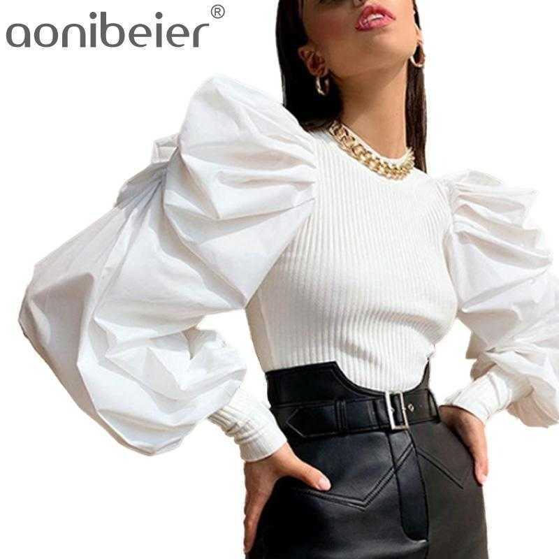 Patchwork Knitting Ruched Women Sweaters O Neck Lantern Long Sleeve Sweater For Female Fashion Clothes Drop 210604, White
Patchwork Knitting Ruched Women Sweaters O Neck Lantern Long Sleeve Sweater For Female Fashion Clothes Drop 210604, White