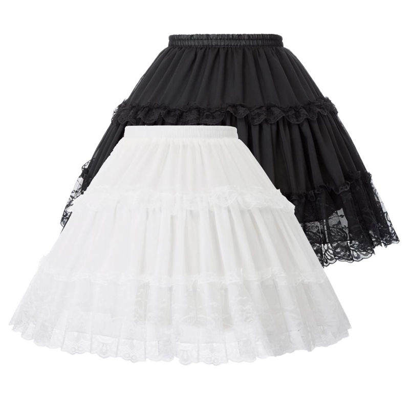 Women's ita Skirts Crinoline Petticoat Evening Party Underskirt Vintage Elastic Waist 2-Loop Ruffles Swing Black Gothic Skirt 210721, Style 1livory
Women's ita Skirts Crinoline Petticoat Evening Party Underskirt Vintage Elastic Waist 2-Loop Ruffles Swing Black Gothic Skirt 210721, Style 1livory