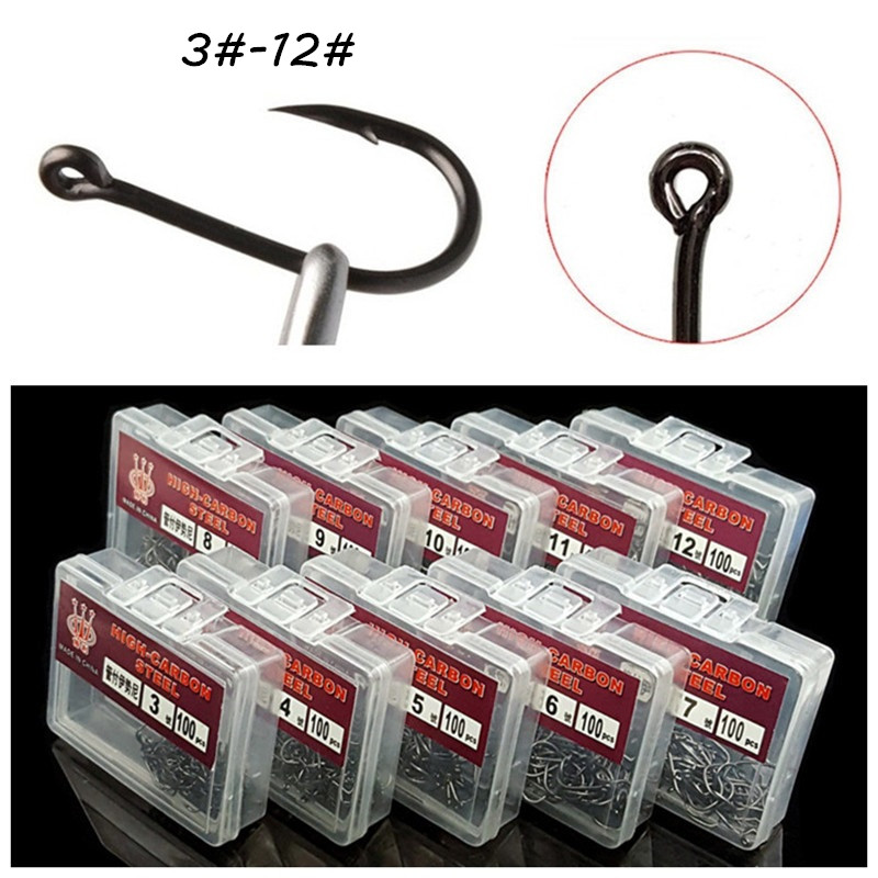 1000pcs/10box 10 Sizes Mixed 3#-12# Ise Hook High Carbon Steel Barbed Fishing Hooks Fishhooks Pesca Tackle Accessories A-001
1000pcs/10box 10 Sizes Mixed 3#-12# Ise Hook High Carbon Steel Barbed Fishing Hooks Fishhooks Pesca Tackle Accessories A-001