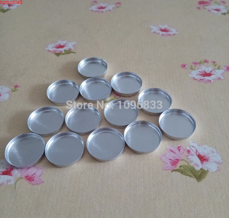 100pcs/lot Aluminum Pans Cosmetic Powdery Pressed Pan Eyeshadow Lip Balm Packing Pallet Round 15MM 15.8MM 19MM 20MM 26MMgood jars
100pcs/lot Aluminum Pans Cosmetic Powdery Pressed Pan Eyeshadow Lip Balm Packing Pallet Round 15MM 15.8MM 19MM 20MM 26MMgood jars