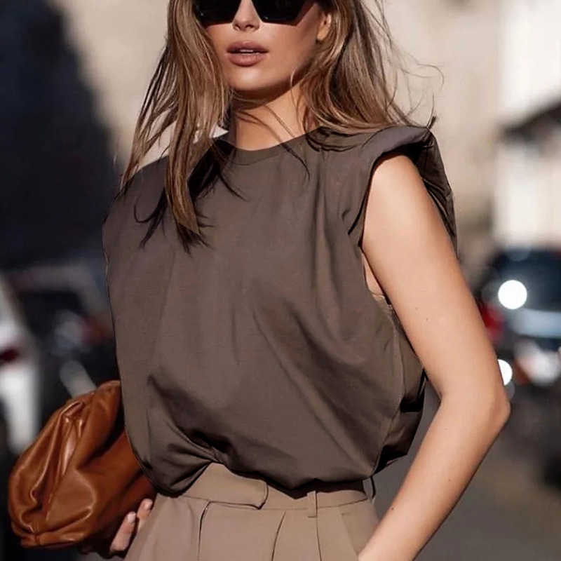 Women Fashion Tank Top Casual Loose O Neck Sleeveless Basic Summer Streetwear Vest Tops W826 210526, Khaki
Women Fashion Tank Top Casual Loose O Neck Sleeveless Basic Summer Streetwear Vest Tops W826 210526, Khaki
