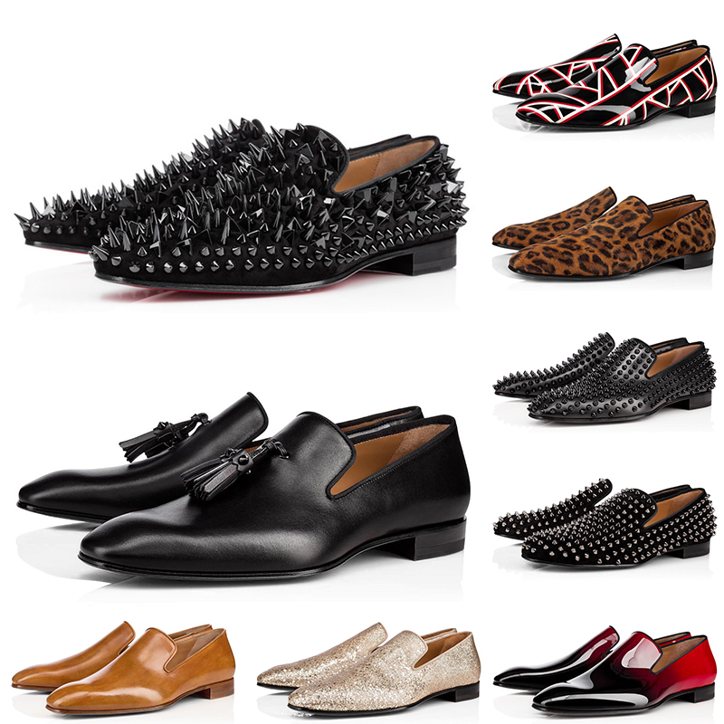 Brand Mens Red Bottom Designers Loafers Shoes Luxury Women Bottoms Black Brown Suede Patent Leather Rivets Glitter Fashion Dress Wedding Business Shoe Size 36-47, Number.30
Brand Mens Red Bottom Designers Loafers Shoes Luxury Women Bottoms Black Brown Suede Patent Leather Rivets Glitter Fashion Dress Wedding Business Shoe Size 36-47, Number.30