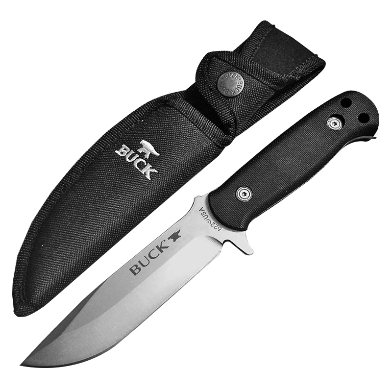 DuoCang Miitary Hunting Knife Fu Tang Stee Combat Defense Fixed Bade Knives with Nyon Sheath
DuoCang Miitary Hunting Knife Fu Tang Stee Combat Defense Fixed Bade Knives with Nyon Sheath