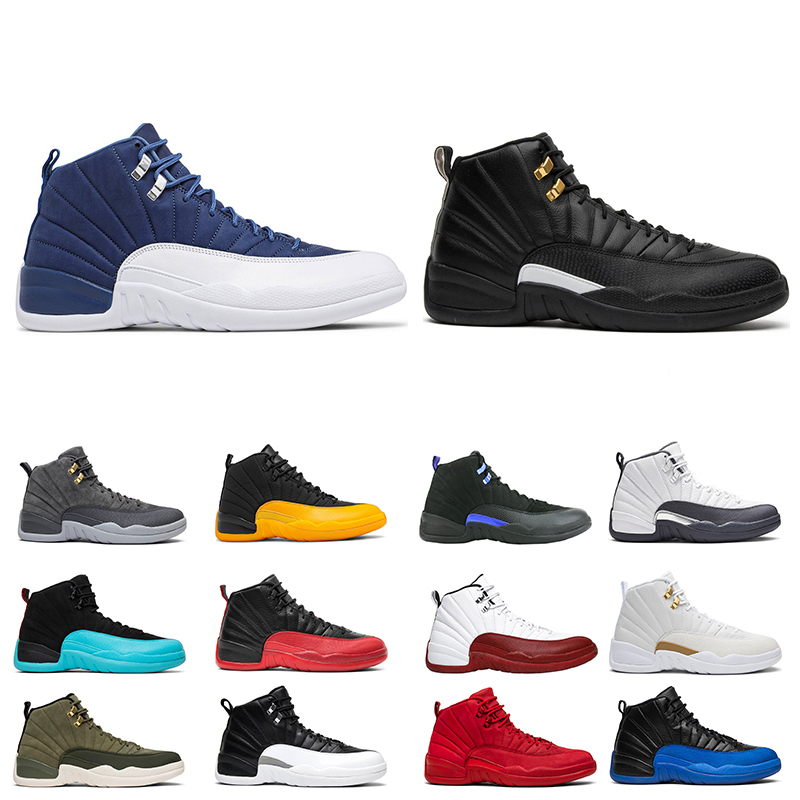 Men Basketball shoes 12s 12 University Gold Dark Grey Flu game Taxi Gamma Blue Gym Red White sneakers International Flight Sport trainer, # 01
Men Basketball shoes 12s 12 University Gold Dark Grey Flu game Taxi Gamma Blue Gym Red White sneakers International Flight Sport trainer, # 01