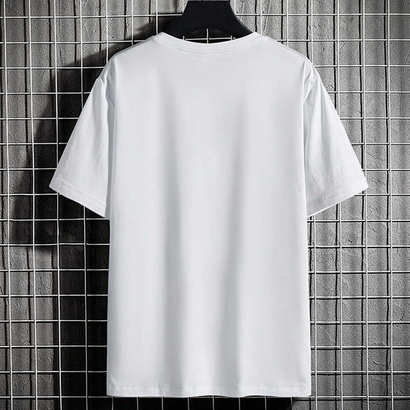 Summer Oversized Big Pockets T-shirts Men Streetwear Short Sleeve Cotton Tshirt Male Harajuku Tops Tees Plus Size 6XL 7XL 8XL 210629