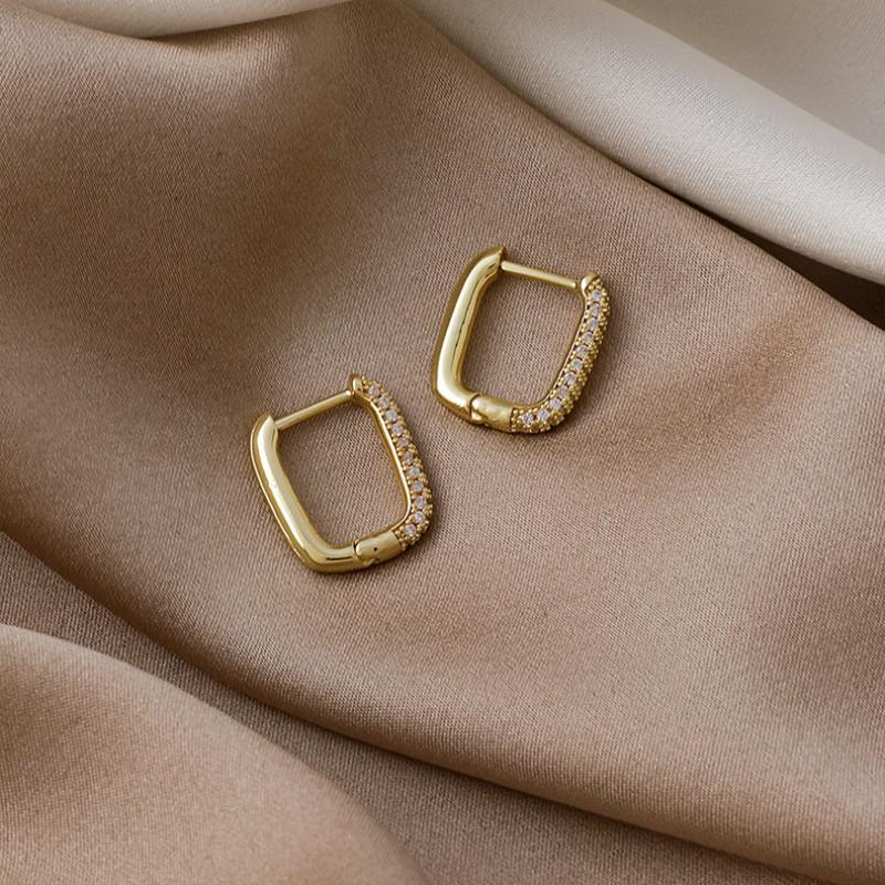 Hoop & Huggie 2021 Arrival Classic Metal Women Earrings Korean Simple Small Circle Elegant Trendy Jewelry For, Golden;silver
Hoop & Huggie 2021 Arrival Classic Metal Women Earrings Korean Simple Small Circle Elegant Trendy Jewelry For, Golden;silver