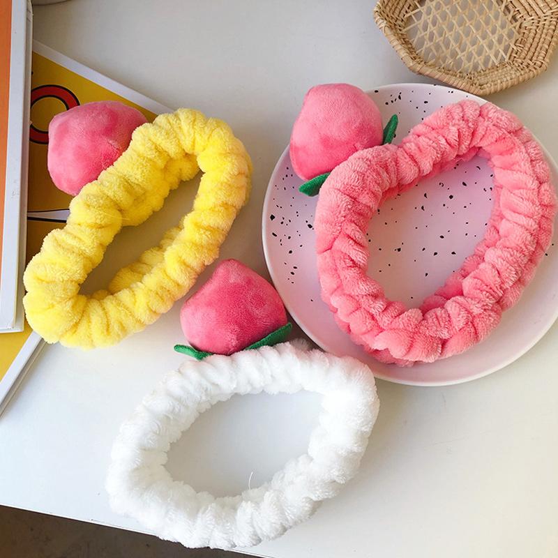 Peach Hair Band Cartoon Elastic Headbands Face Makeup Hairbands Cute Hair Accessories for Women Girls HSJ88
Peach Hair Band Cartoon Elastic Headbands Face Makeup Hairbands Cute Hair Accessories for Women Girls HSJ88