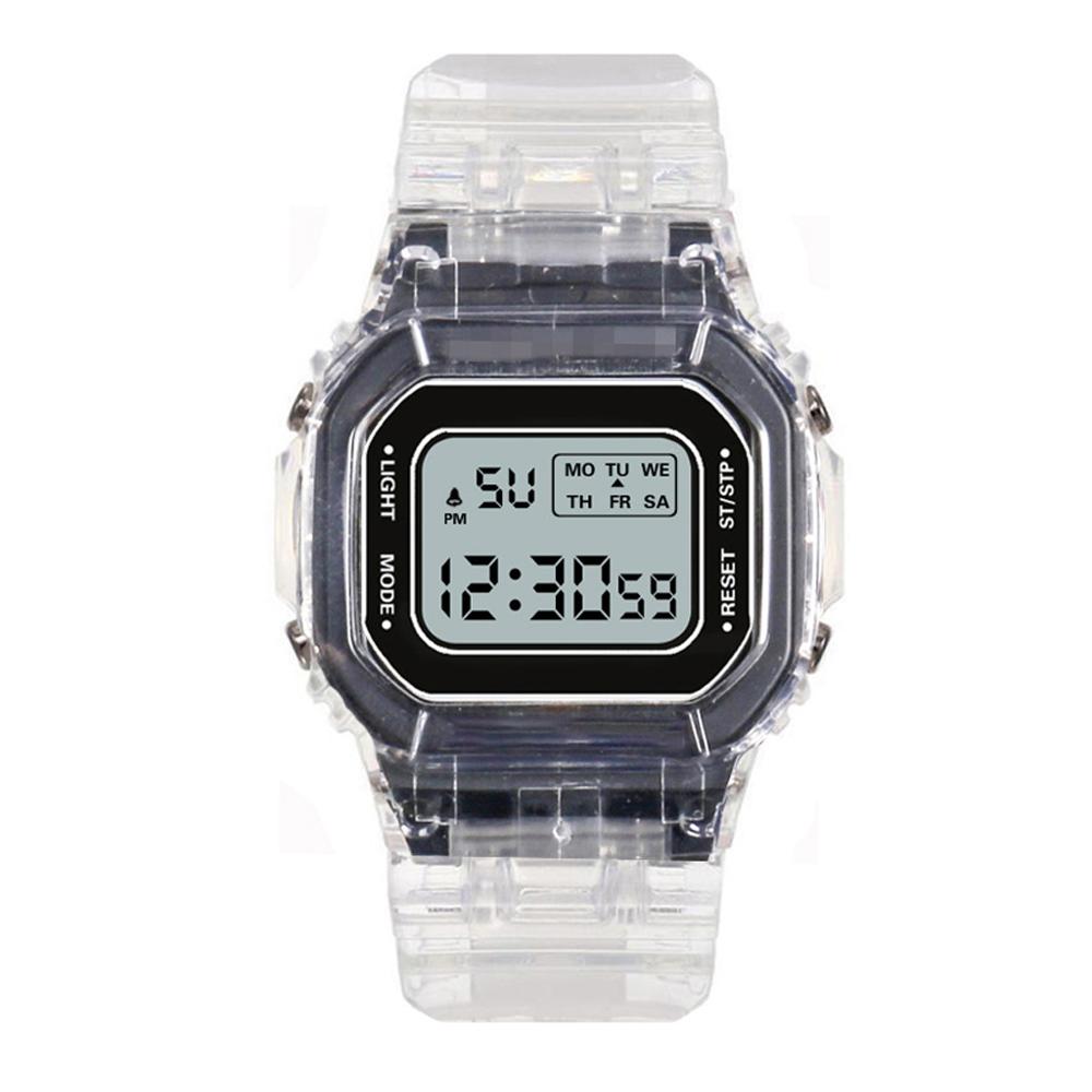 Fashion Men Women Watches Gold Casual Transparent Digital Sport Watch Lovers Gift Clock Children Kids Wristwatch Female Clock, Slivery;brown
Fashion Men Women Watches Gold Casual Transparent Digital Sport Watch Lovers Gift Clock Children Kids Wristwatch Female Clock, Slivery;brown