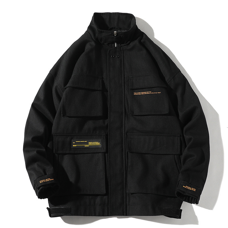New 2021 Autumn Cargo Coats Men Streetwear Solid Color Hip Hop Long Sleeve Man Jacket Bomber Jackets Mtbr, White
New 2021 Autumn Cargo Coats Men Streetwear Solid Color Hip Hop Long Sleeve Man Jacket Bomber Jackets Mtbr, White