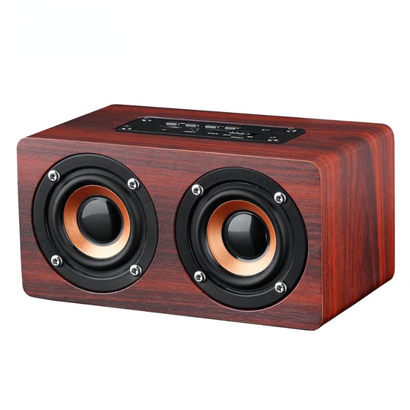 Portable Speakers Bluetooth Wooden Bass Speaker AUX Input TF Card Playback Wireless Subwoofer Column Caixa De Som Soundbar Sound Box
Portable Speakers Bluetooth Wooden Bass Speaker AUX Input TF Card Playback Wireless Subwoofer Column Caixa De Som Soundbar Sound Box