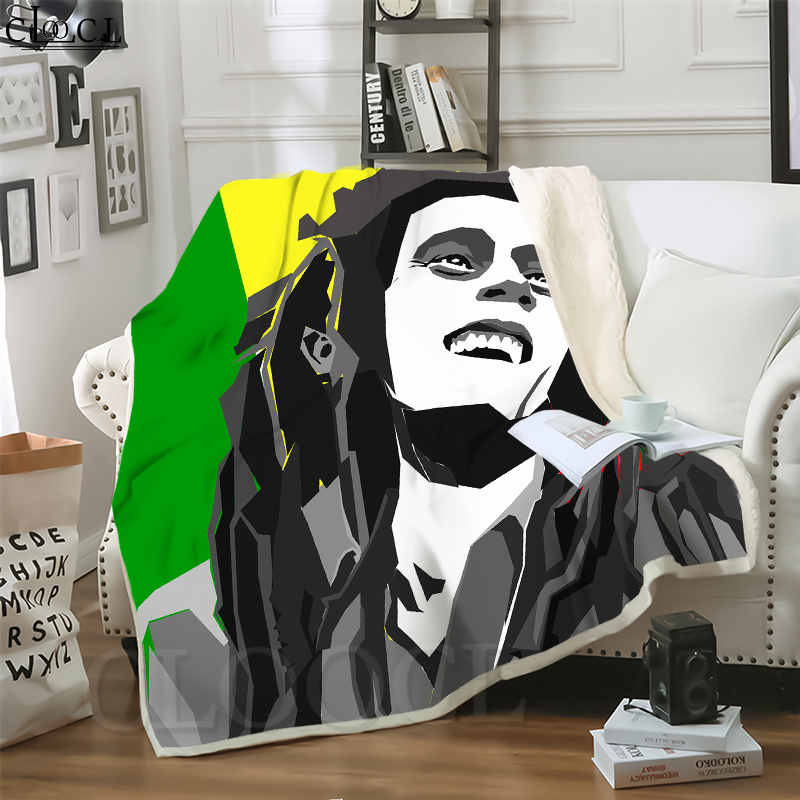 CLOOCL Hot Reggae Legendary Singer Bob Marley 3D Print Casual Style Air Conditioning Blanket Sofa Teens Bedding Throw Blanket Plush Quilt
CLOOCL Hot Reggae Legendary Singer Bob Marley 3D Print Casual Style Air Conditioning Blanket Sofa Teens Bedding Throw Blanket Plush Quilt