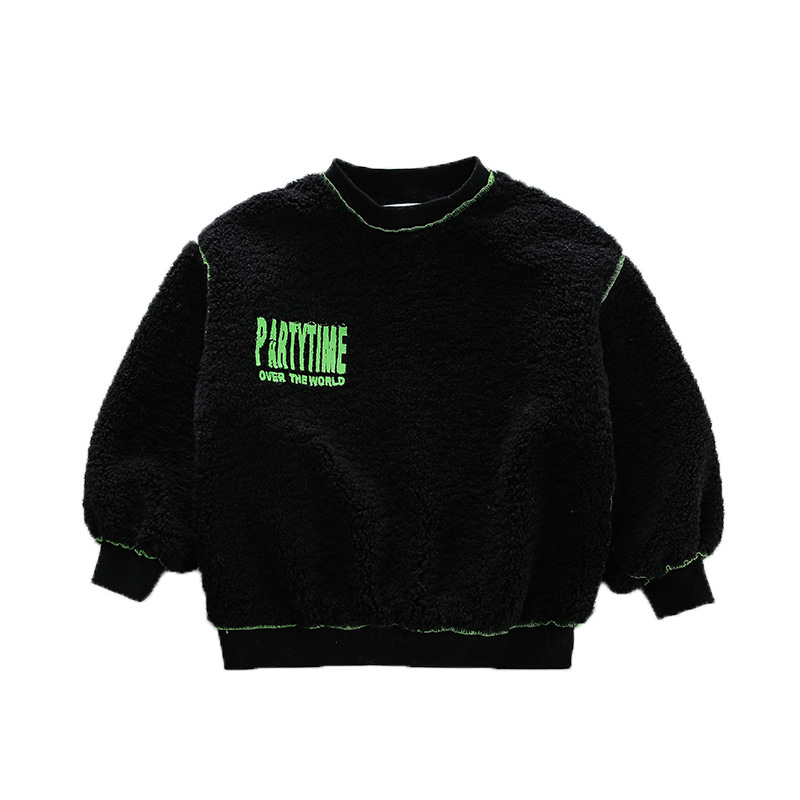 Girls plus velvet sweater 2020 winter new round neck upper clothes Chinese leisure head sweater one generation tide, Blue
Girls plus velvet sweater 2020 winter new round neck upper clothes Chinese leisure head sweater one generation tide, Blue
