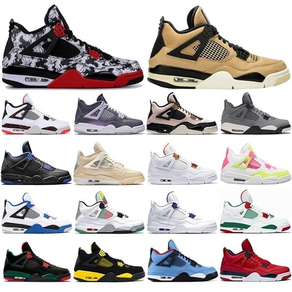 2021 Fashion women men jumpman 4s 4 Basketball Shoes Rasta Carnival Lemon Venom Mushroom Mens Trainers top quality Sport Sneakers 36-47
2021 Fashion women men jumpman 4s 4 Basketball Shoes Rasta Carnival Lemon Venom Mushroom Mens Trainers top quality Sport Sneakers 36-47